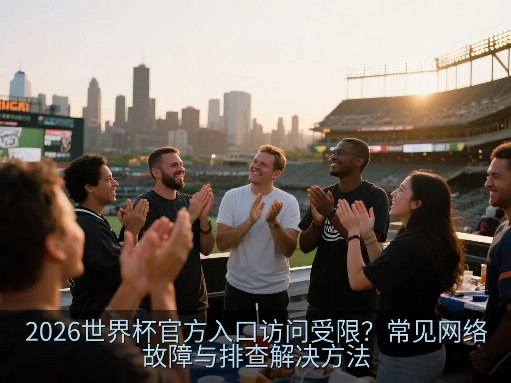 干净整洁的IT技术支持工作台，屏幕上显示网络拓扑图与绿色的在线状态指示器